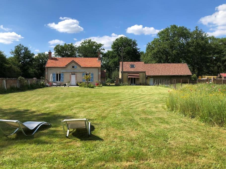 Maison Au Milieu Des Bois Et Des Animaux Jouy-le-Potier Extérieur photo